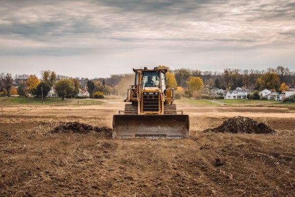 Bulldozer Construction Site-Work