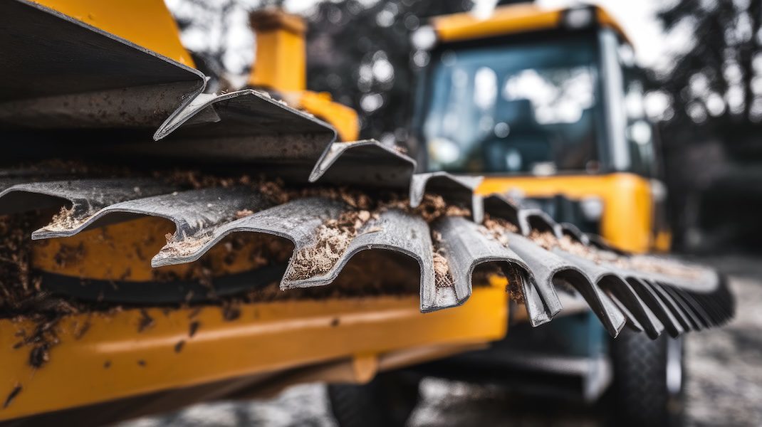 Demolition with Heavy Machinery